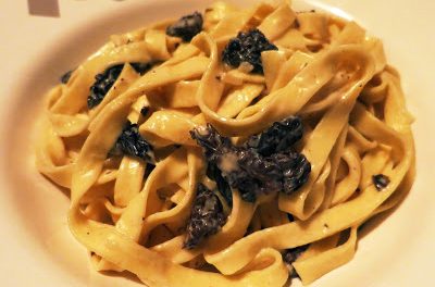 Tagliatelles aux morilles