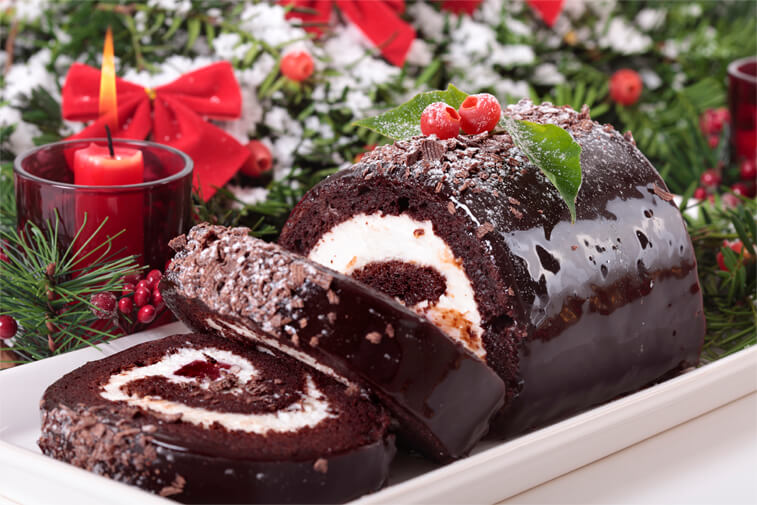 Réussir la bûche de Noël vegan