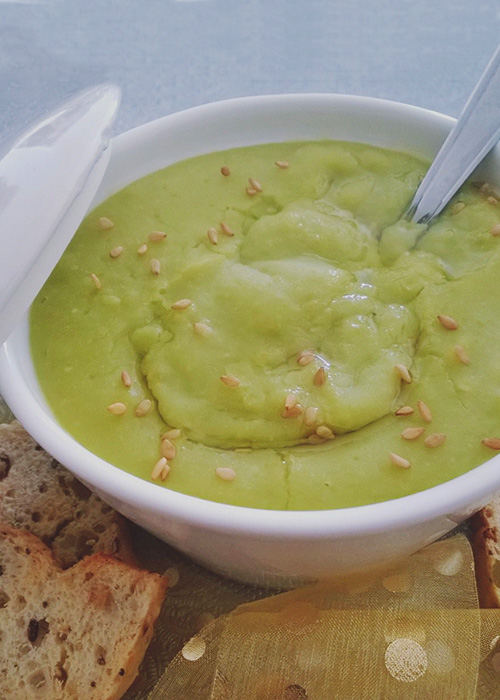 Houmous de pois cassés