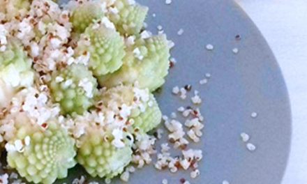 Salade de chou Romanesco