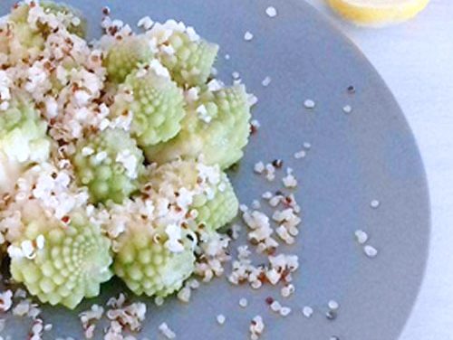 Salade de chou Romanesco